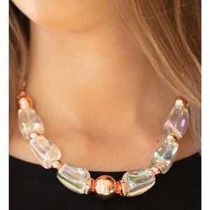 Iridescently Ice Queen - Copper Iridescent
Necklace